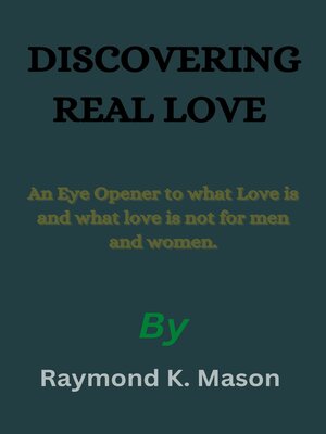 cover image of DISCOVERING REAL LOVE